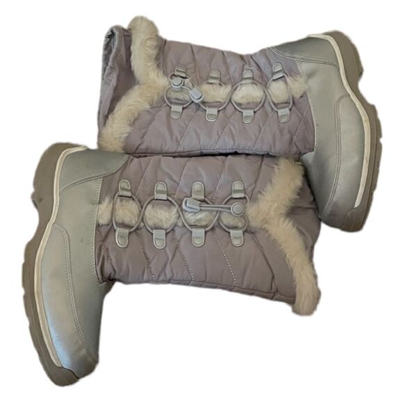 Lands’ End Girls Snow boots Size 4 M - Picture 2 of 6